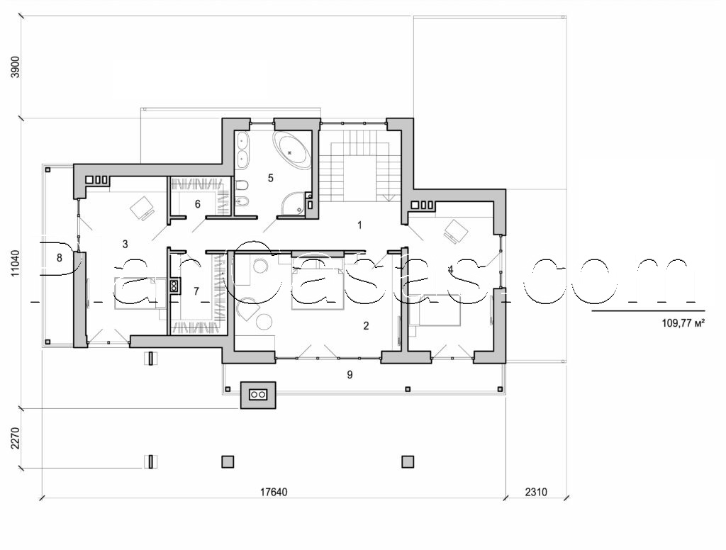219. Two storey house - Image 2