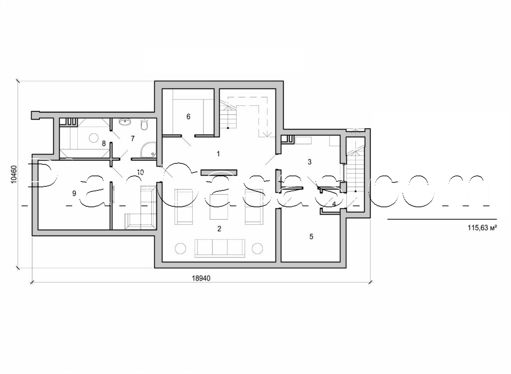 219. Two storey house - Image 3