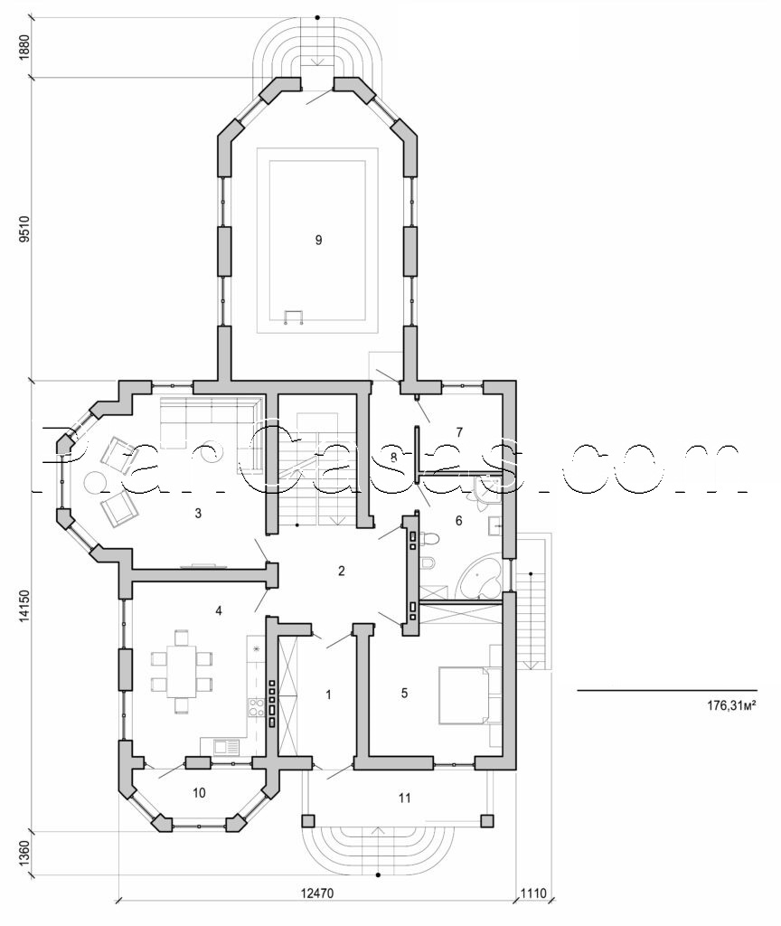 228. Two storey house - Image 5