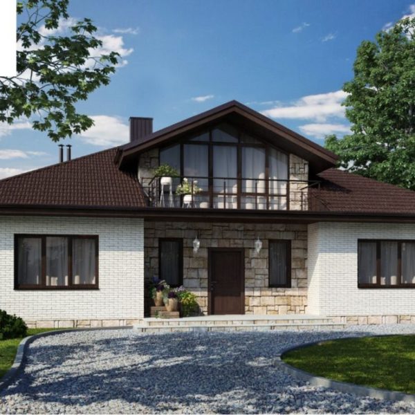 108. One storey house with attic