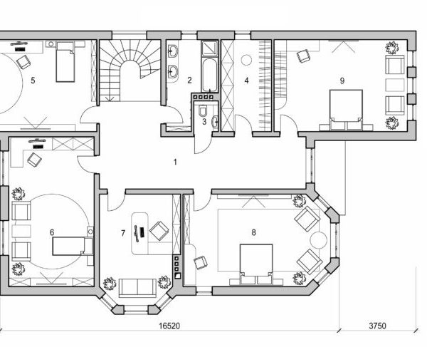 176. Two storey mansion