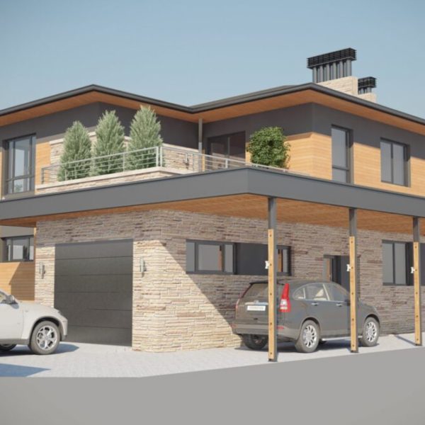 199. Two storey mansion