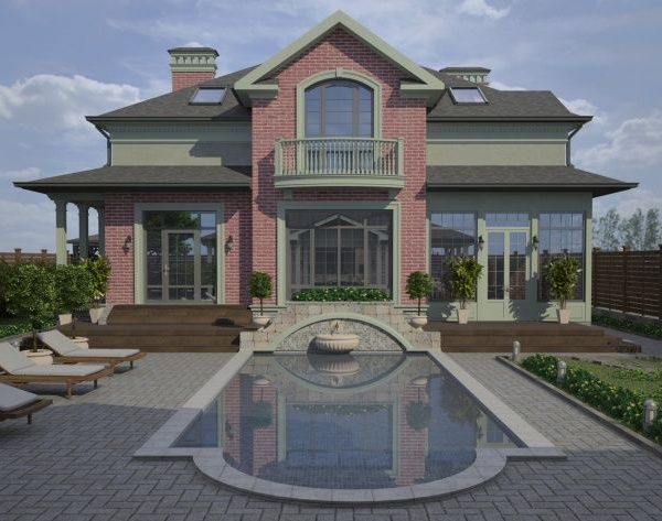 232. Two storey house