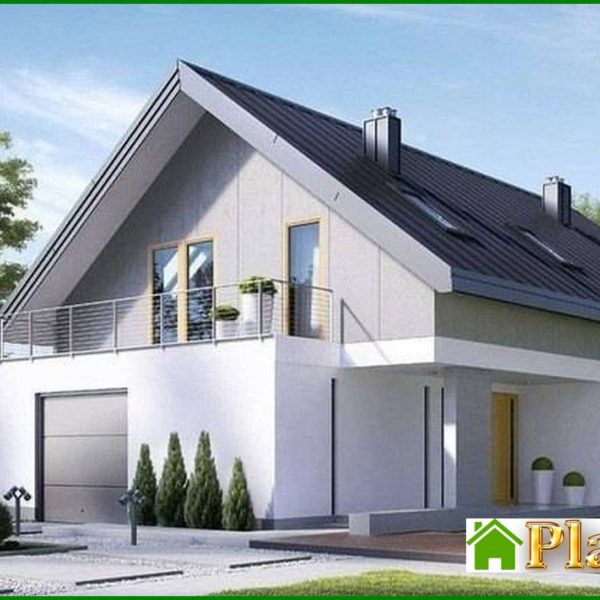 250. Two-storey stylish house with two balconies