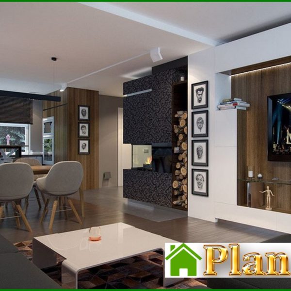 259. Modern stylish two-story house