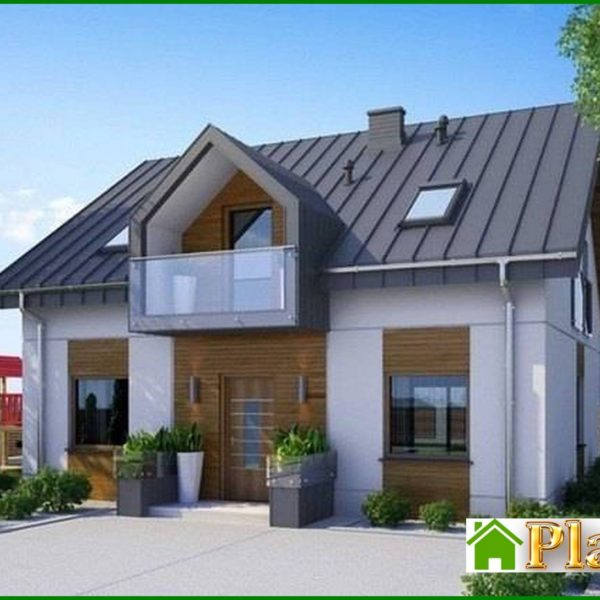 289. Modern apartment building with an office on the ground floor