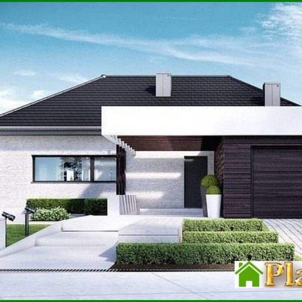 295. Modern residential building with a stylish look