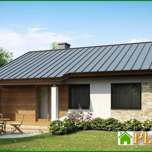 314. The project of a small one-story cottage