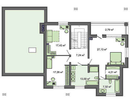 319. Chalet-style cottage project