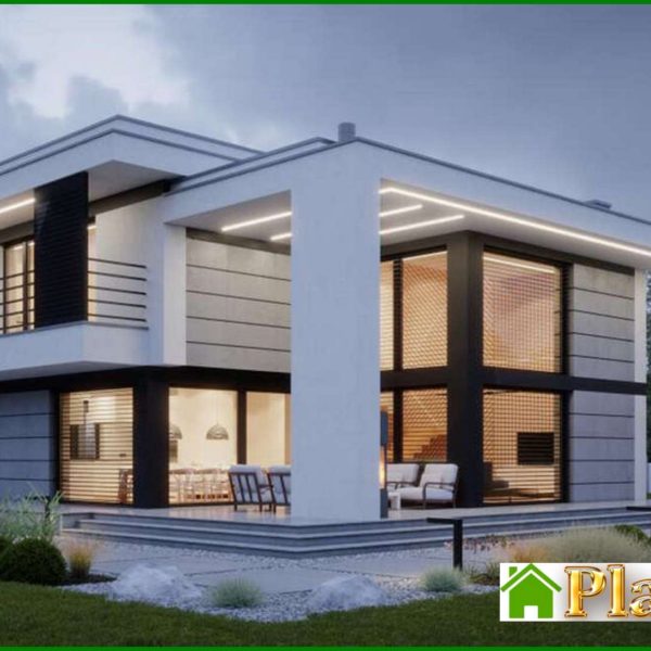 322. Design of a modern stylish house