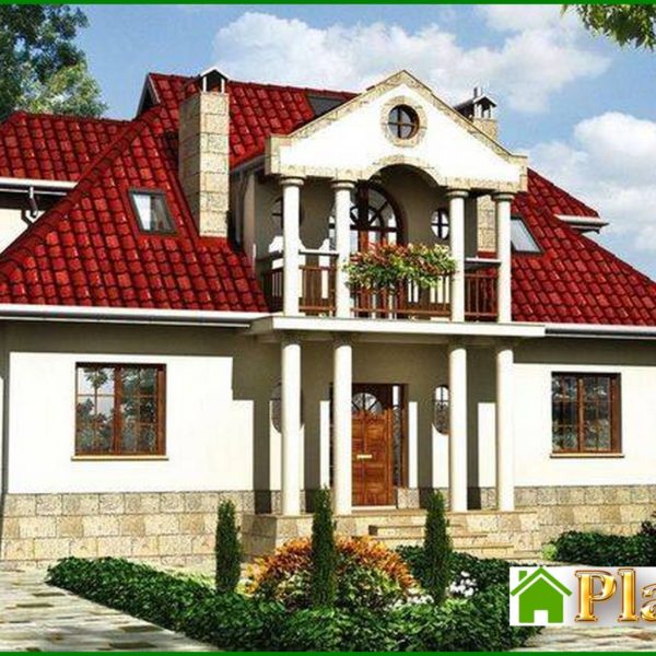 325. Pompous residential building on two floors