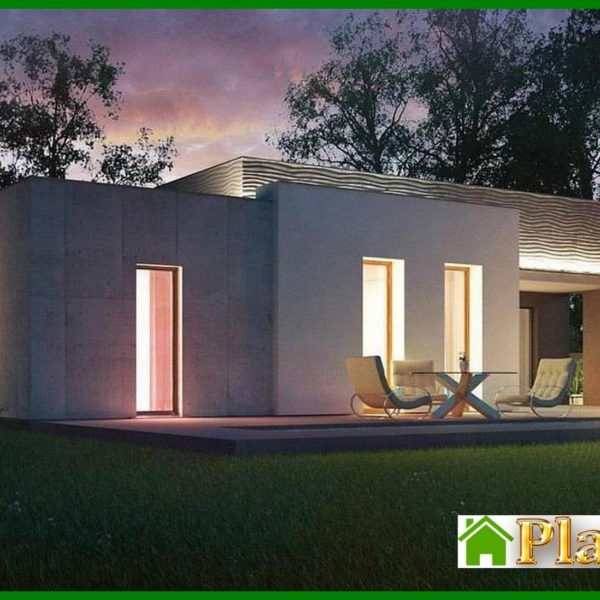 333. Original one-story high-tech house 333. Original one-story high-tech house