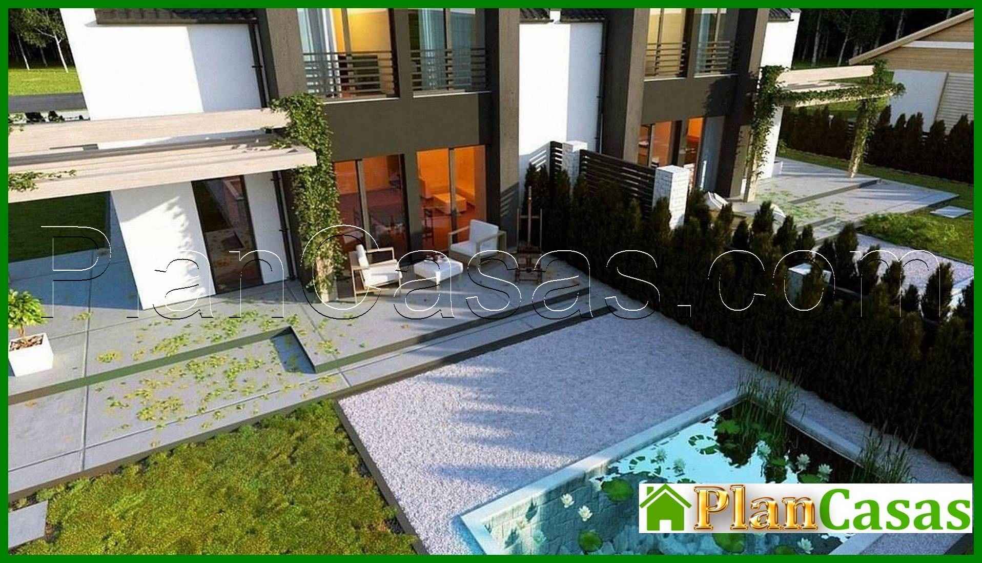 341. Cottage with elements of cubism in architecture