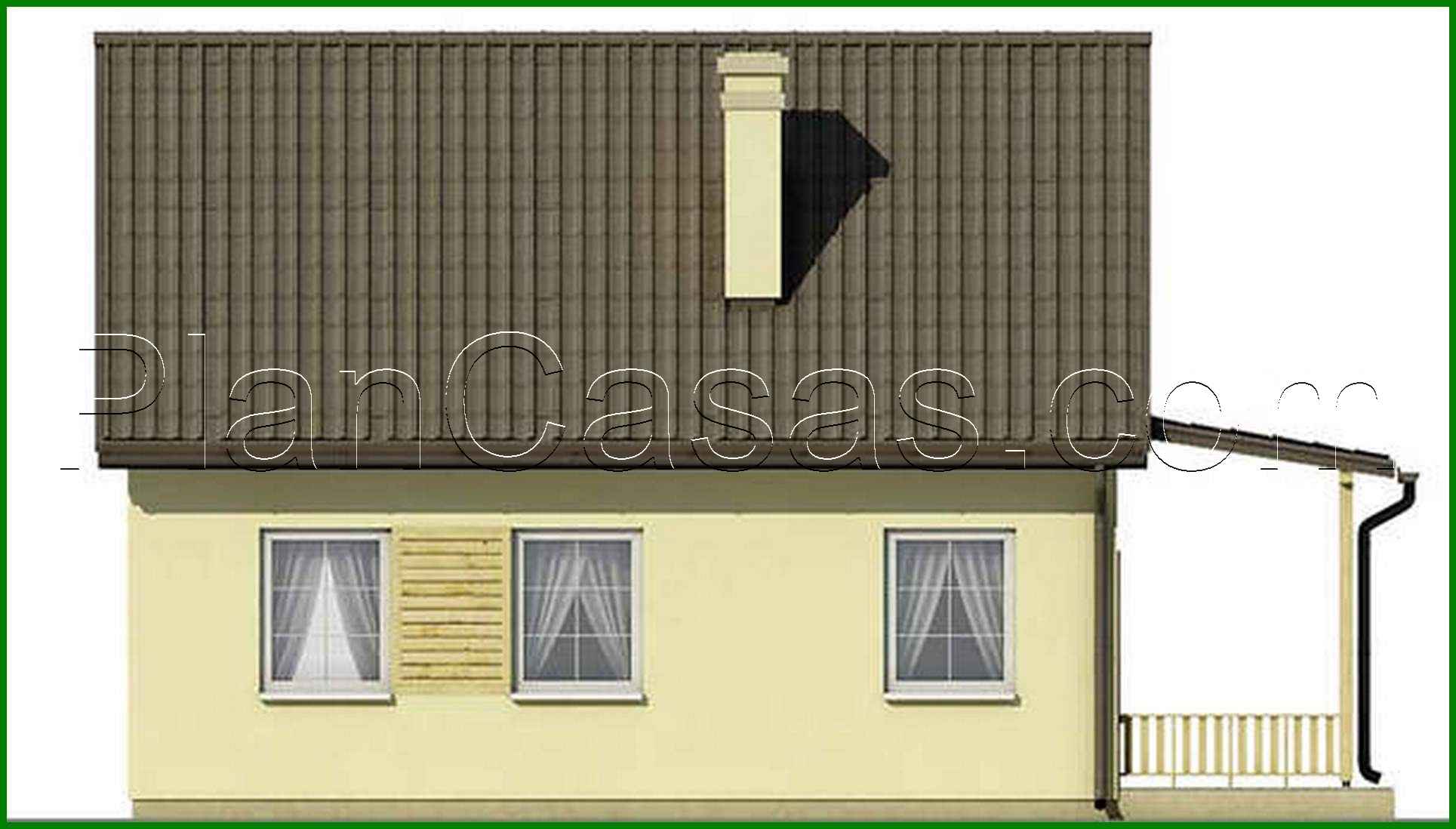 342. Small 3-bedroom apartment project