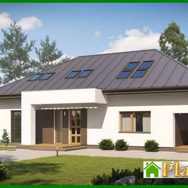 348. Project version with a modern facade