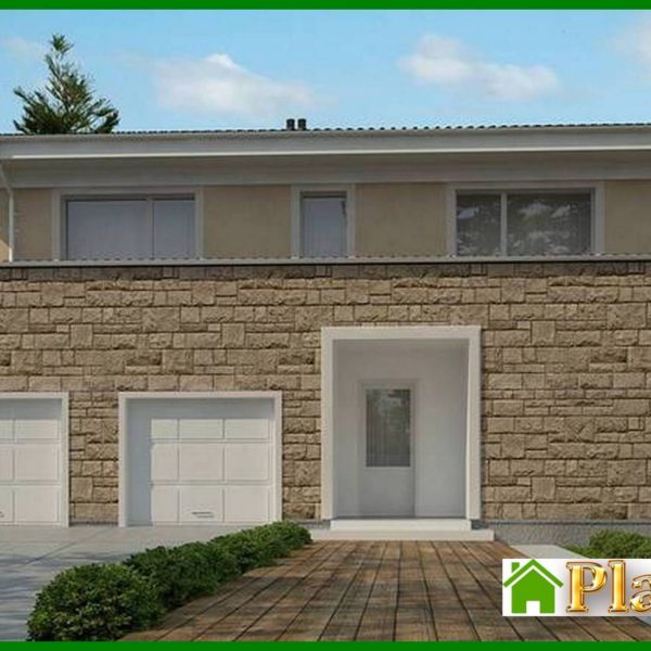 361. Design of a classic villa with a billiard room and sauna