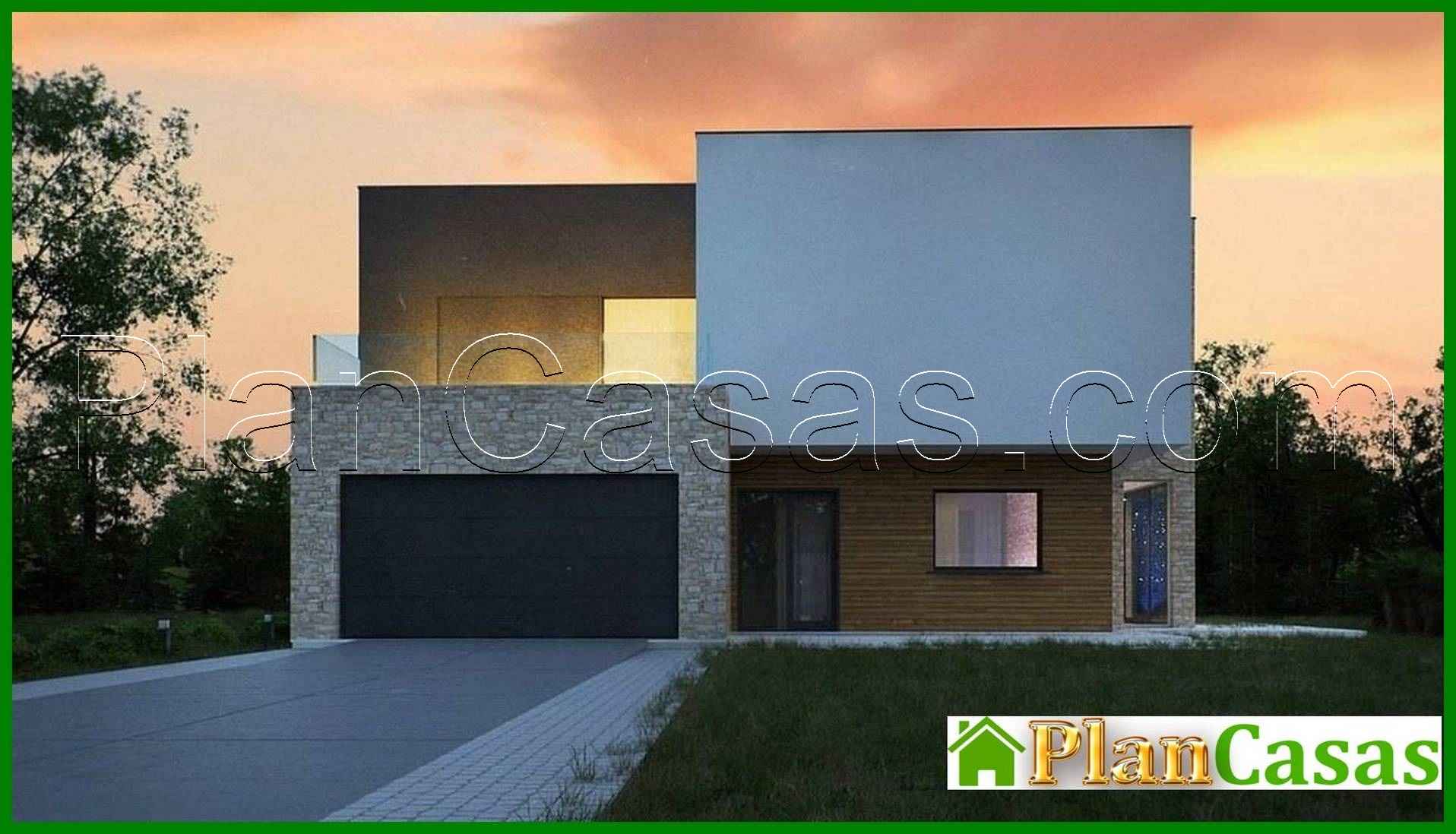 387. Small cottage for a sloping plot