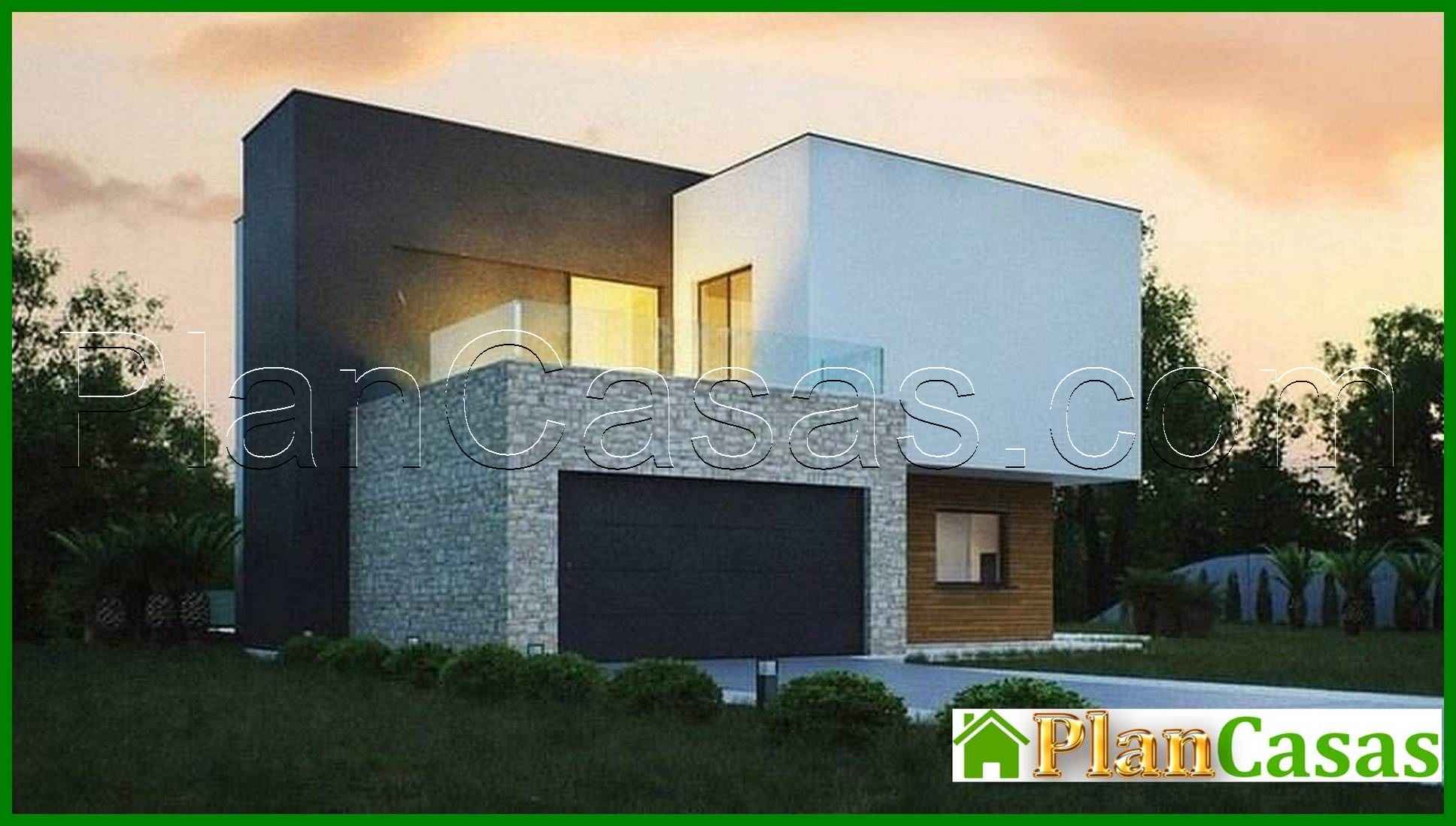 387. Small cottage for a sloping plot