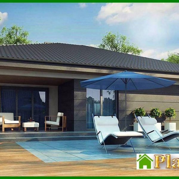 389. One-floor house