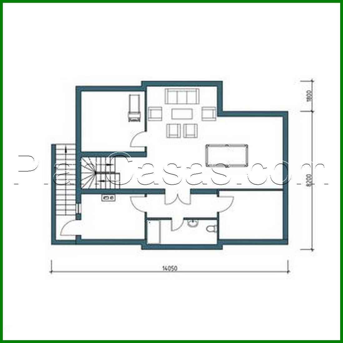 395. Beautiful house project of 2 floors