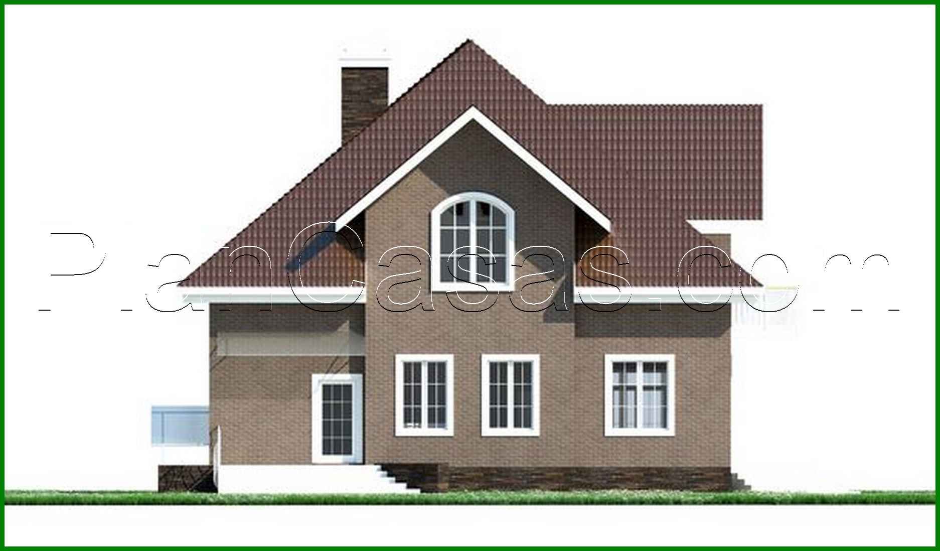 395. Beautiful house project of 2 floors