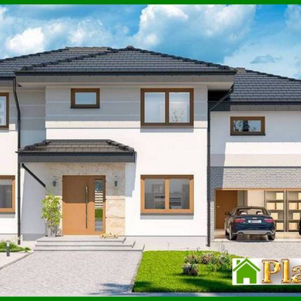 404. Two-story residential building with comfortable private rooms