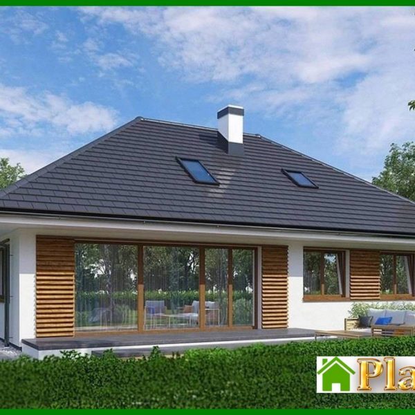 418. Beautiful house building with a spacious living room