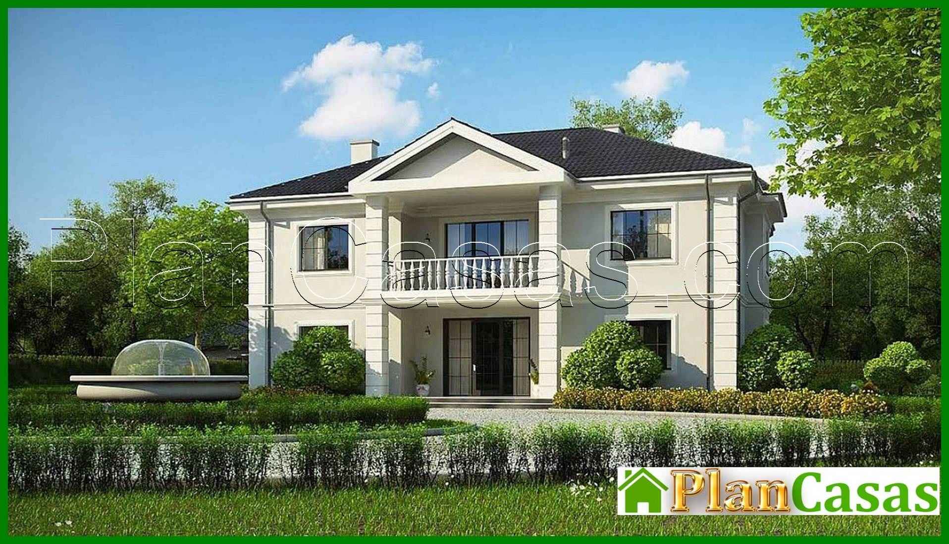 424. Representative two-story manor