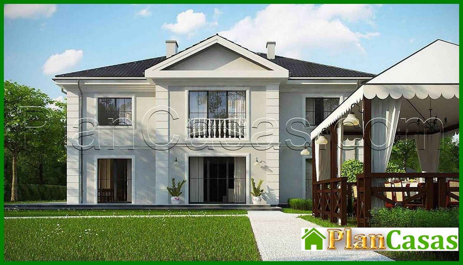 424. Representative two-story manor