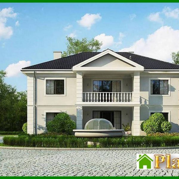 424. Representative two-story manor