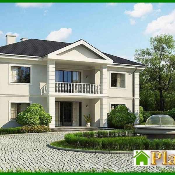 424. Representative two-story manor