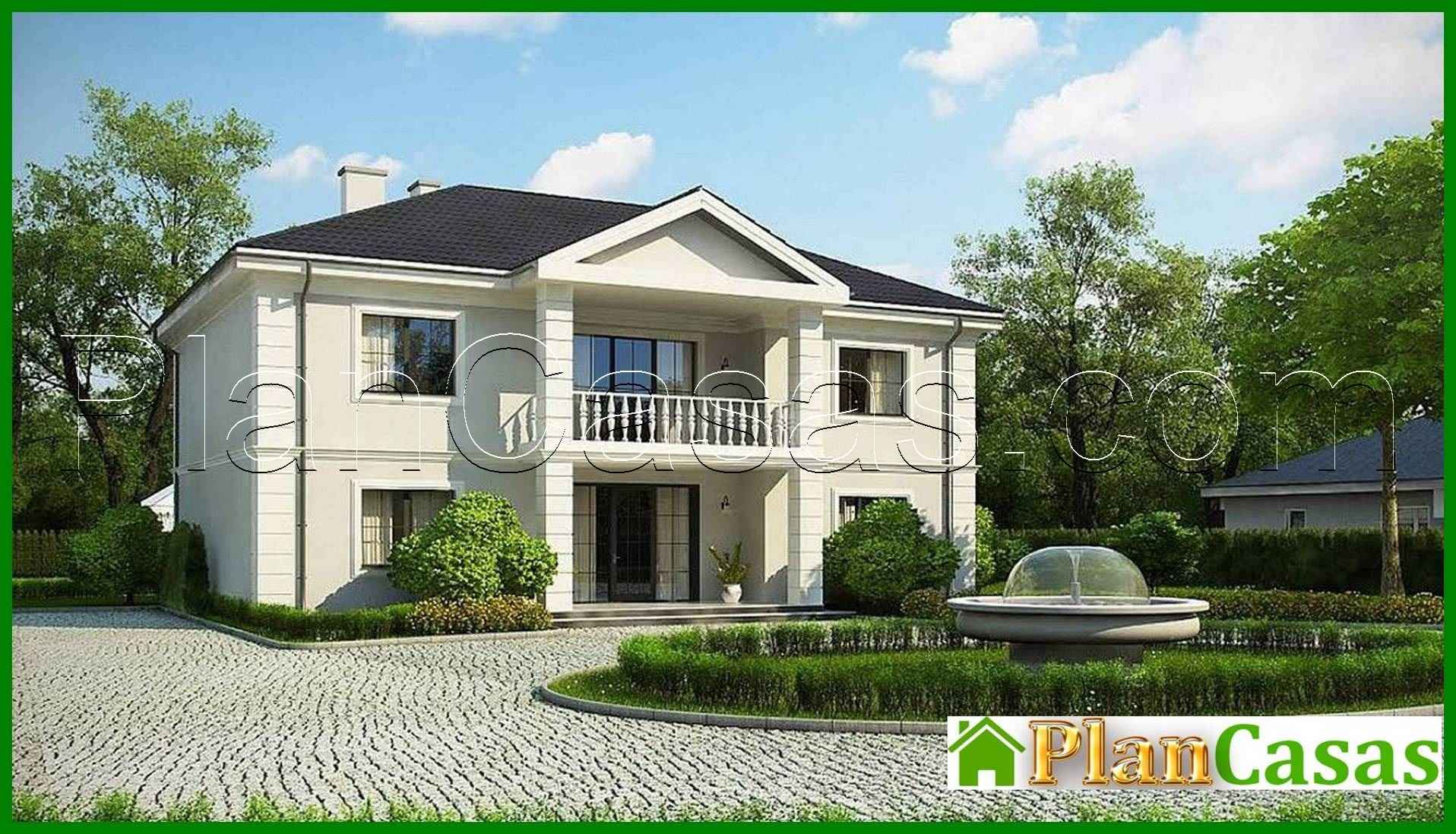 424. Representative two-story manor