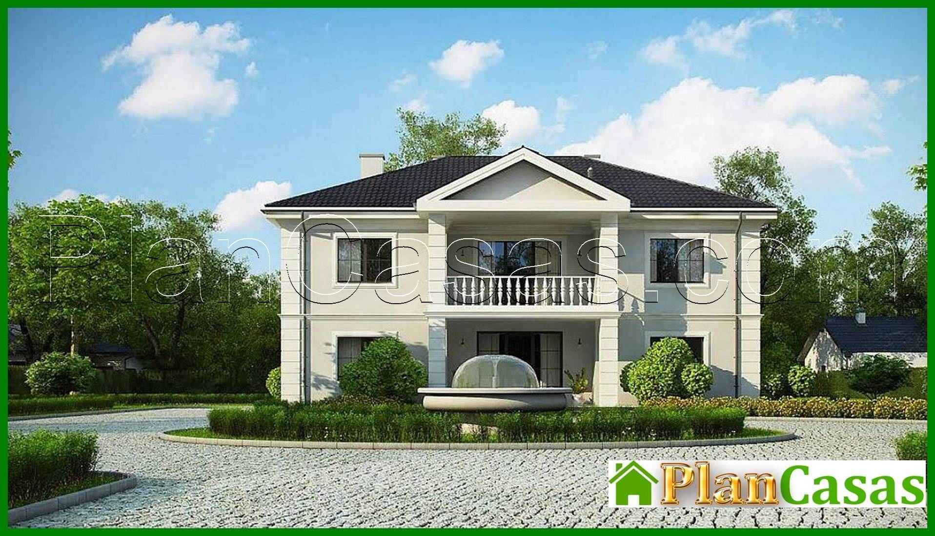 424. Representative two-story manor