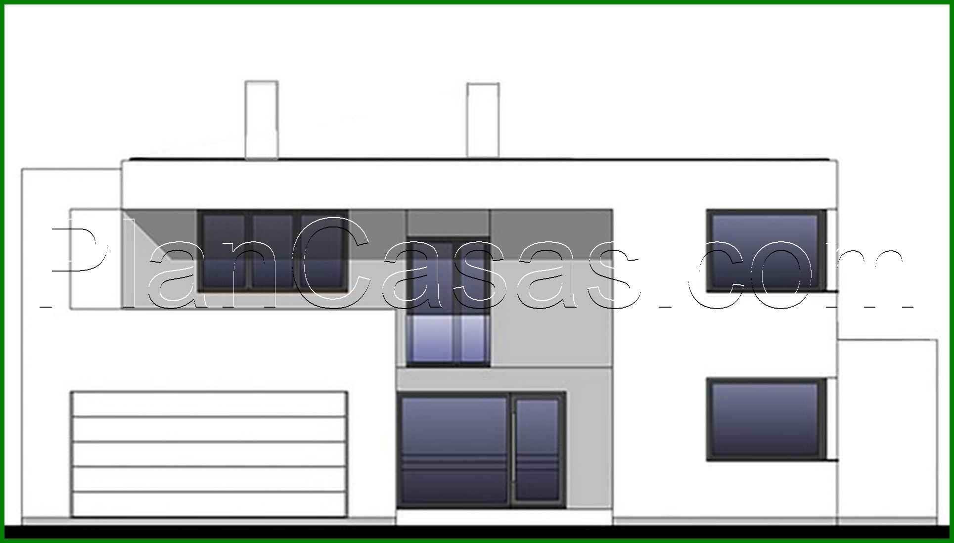 426. Two-story house with a common lounge on the second floor