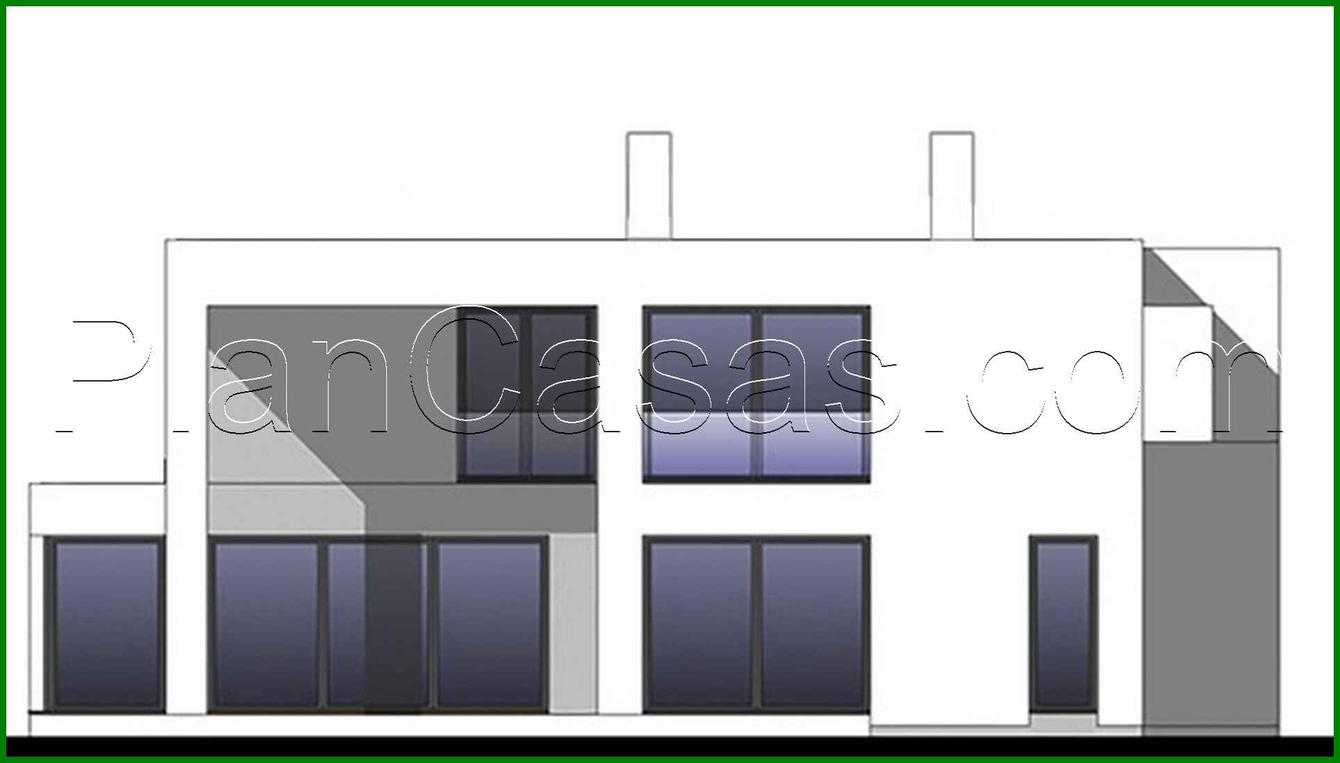 426. Two-story house with a common lounge on the second floor