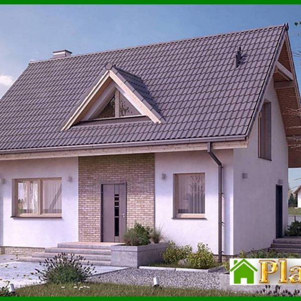 427. Residential house with open verandahs under a gable roof