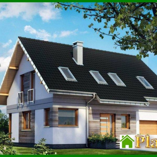 432. Cozy house building with a spacious living room