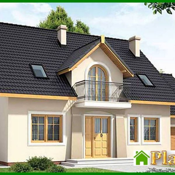 442. Luxury country house with bay window