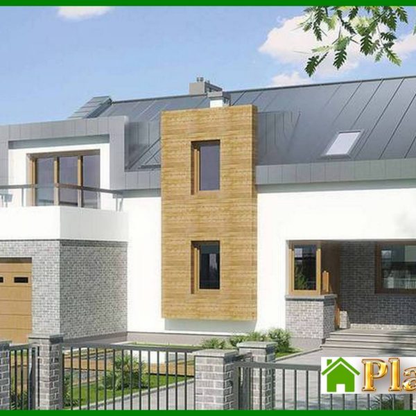 446. A solid five-bedroom country house project