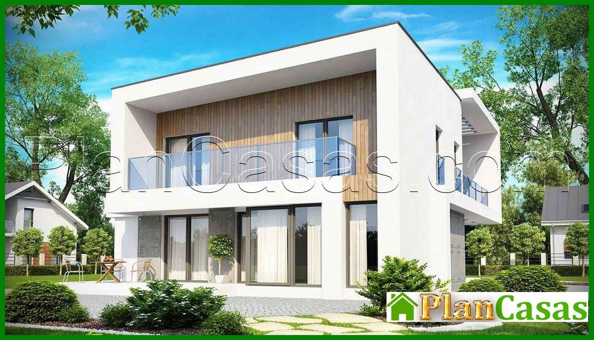 474. Project of a cottage with an office and a garage