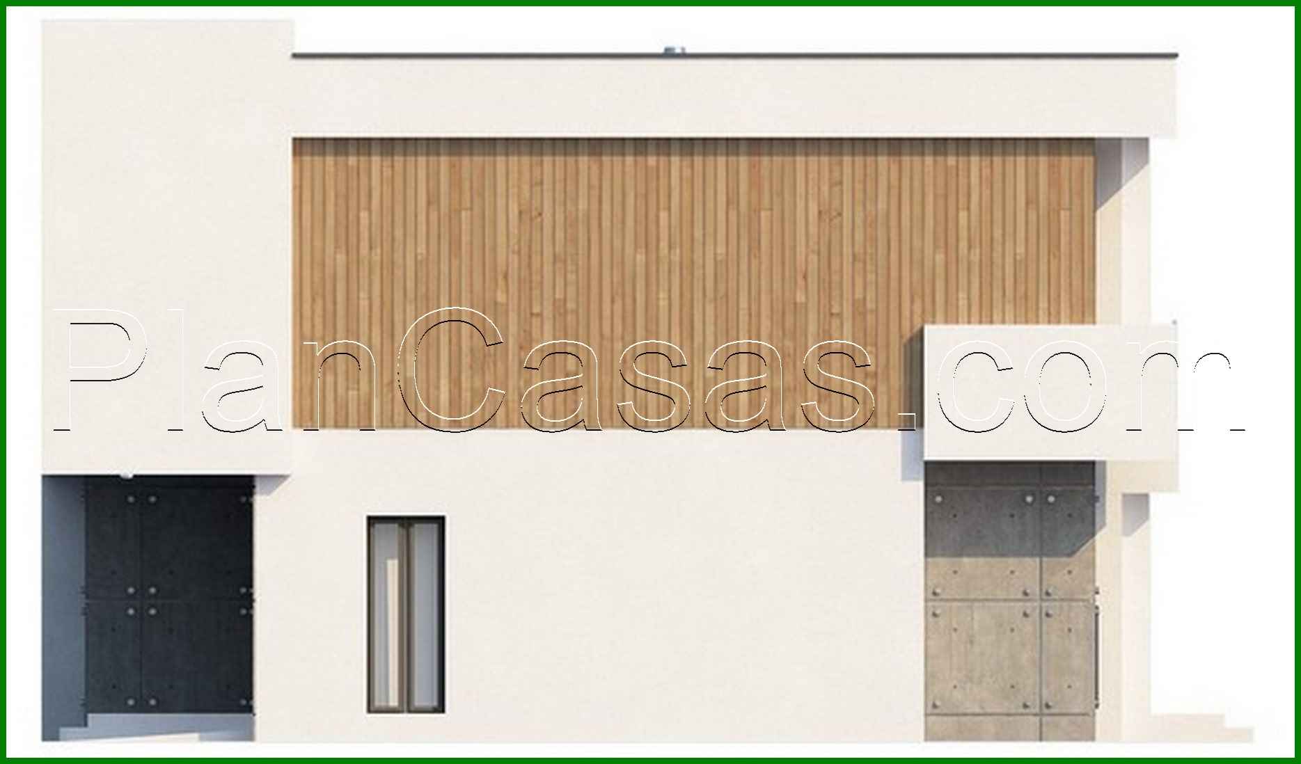 474. Project of a cottage with an office and a garage