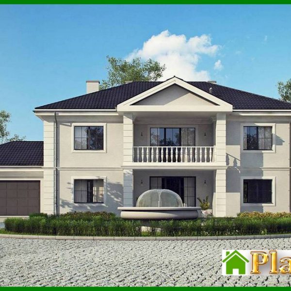 496. The project of the mansion in the noble style