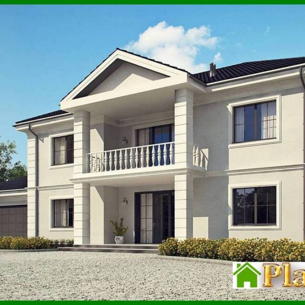 496. The project of the mansion in the noble style