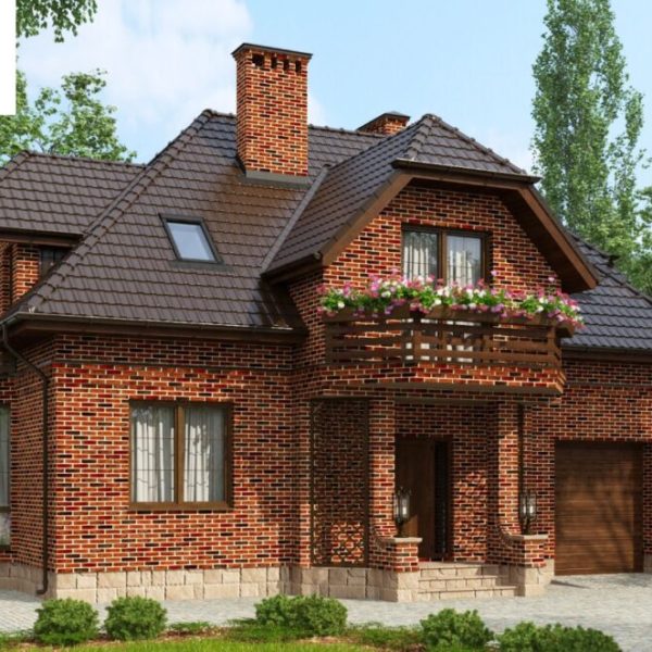 66. A house with attic