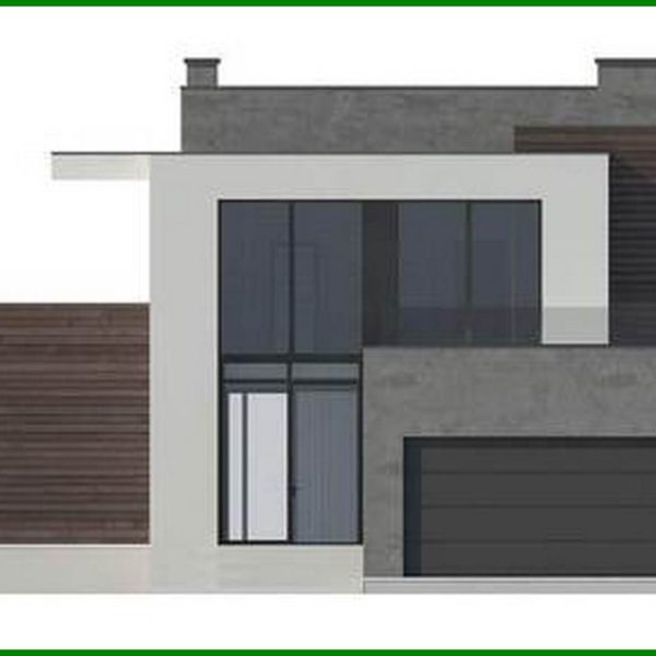 1002. Two-story flat-roof mansion