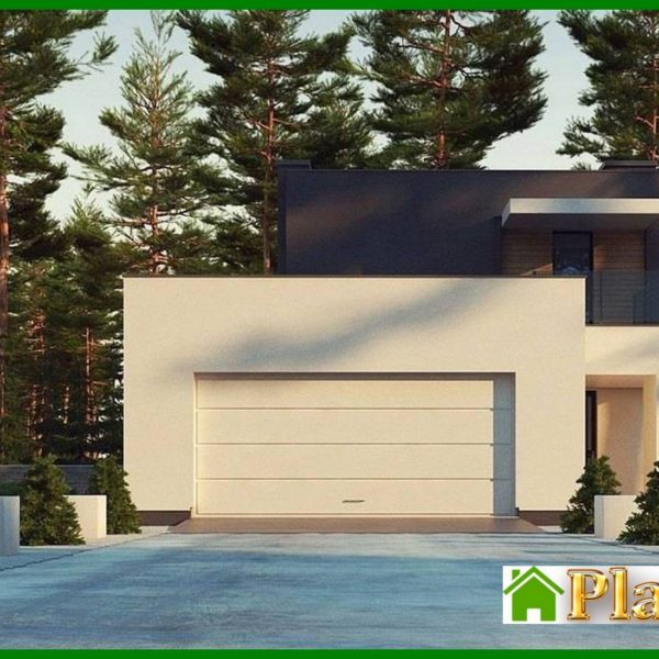 1003. Modern compact two-story mansion of 150 m2
