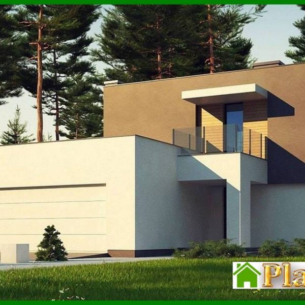 1003. Modern compact two-story mansion of 150 m2