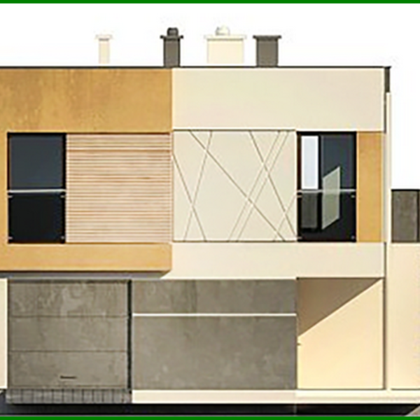 1006. Ultra-Modern Flat-Roof Country Mansion