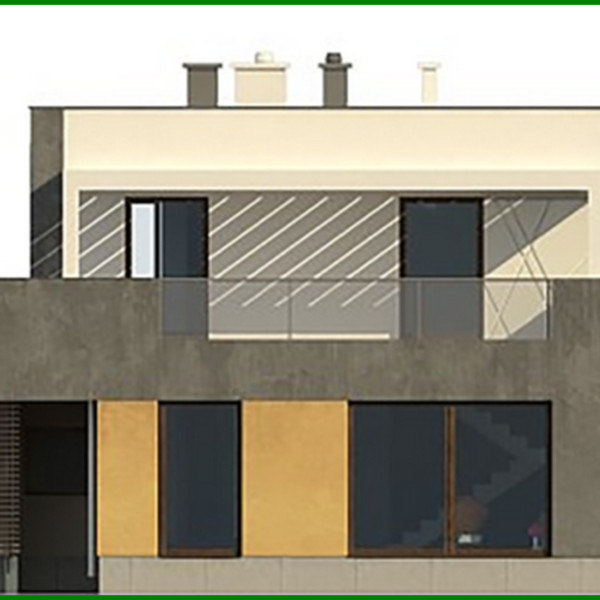 1006. Ultra-Modern Flat-Roof Country Mansion