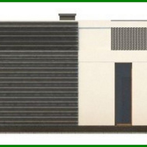 1007. Modern house with a comfortable patio